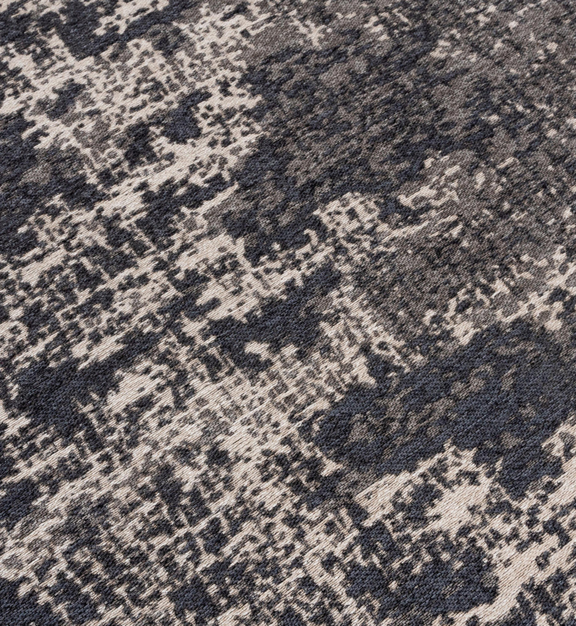 Abstract Grey Rug