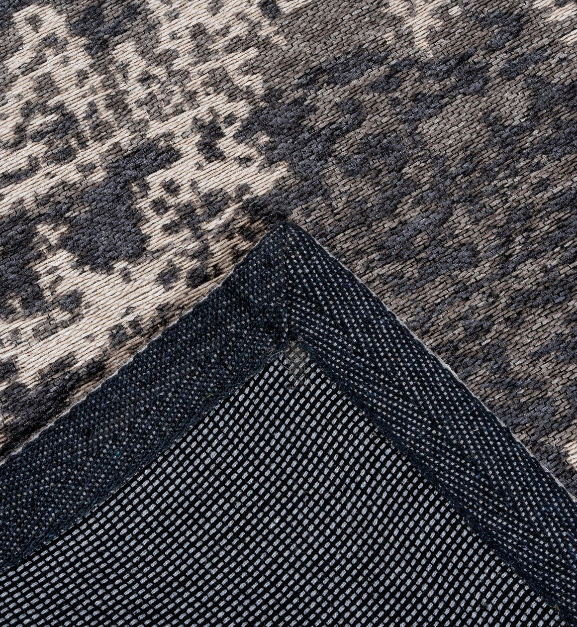 Abstract Grey Rug