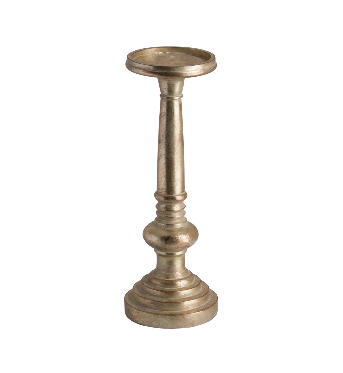 Antique Brass Candle Holder
