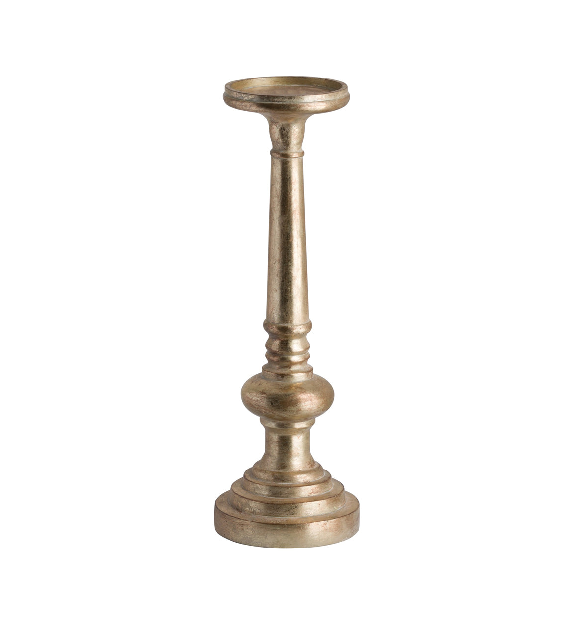 Antique Brass Candle Holder