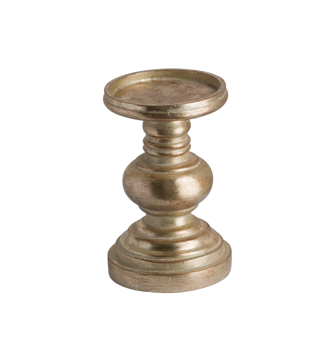 Antique Brass Candle Holder