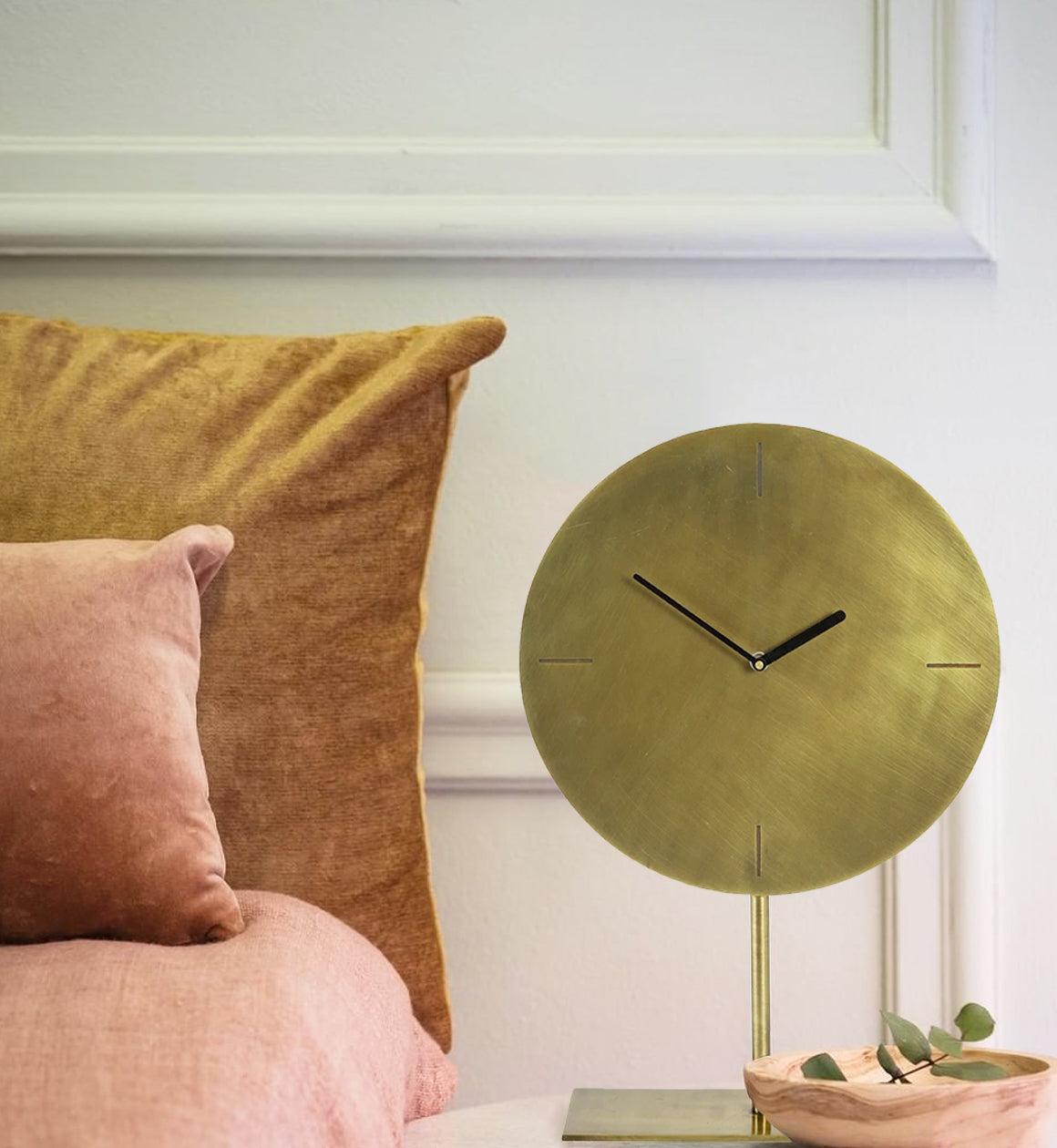 Antique Bronze Clock