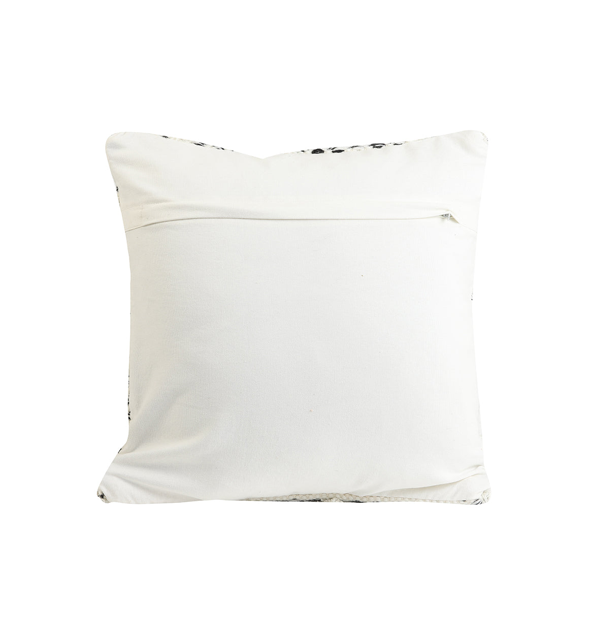 Black & White Textured Diamond Cushion