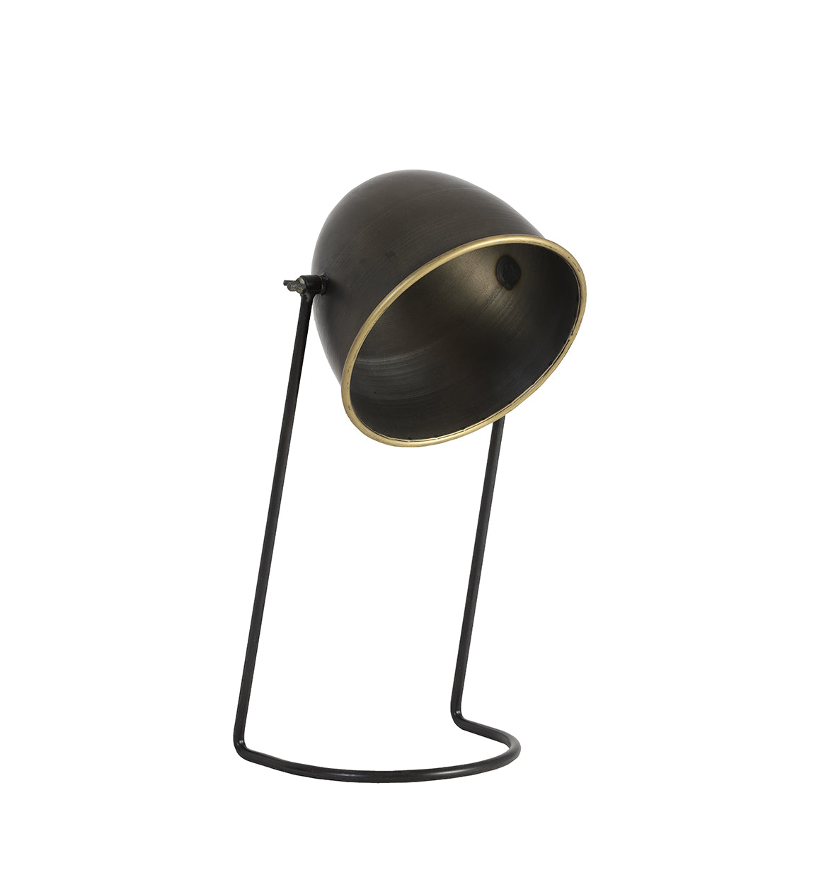 Black & Bronze Table Lamp