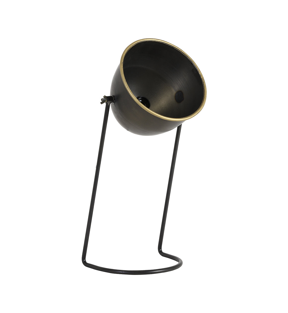 Black & Bronze Table Lamp