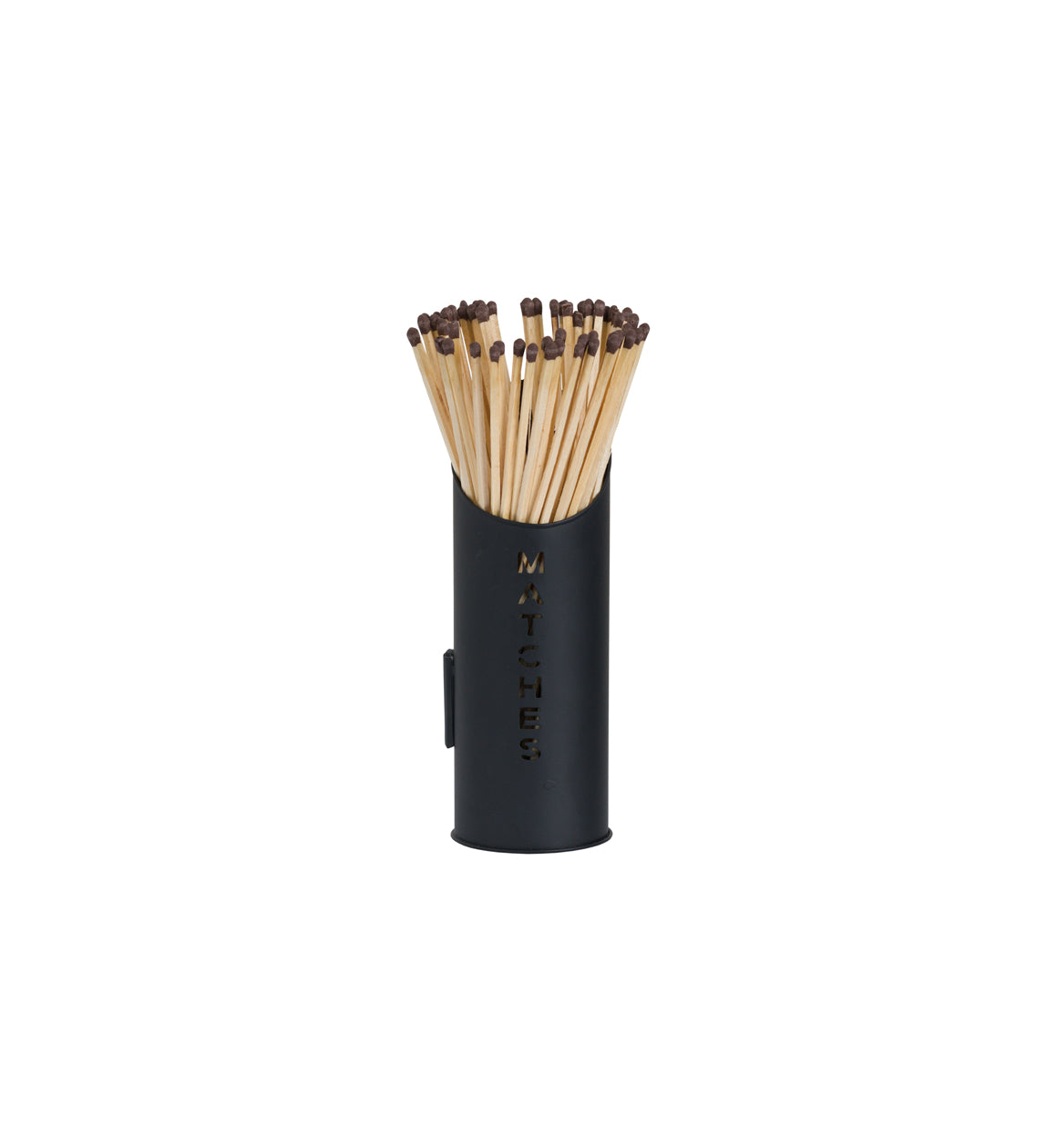 Black Logs & Kindling Buckets With Matchstick Holder Set