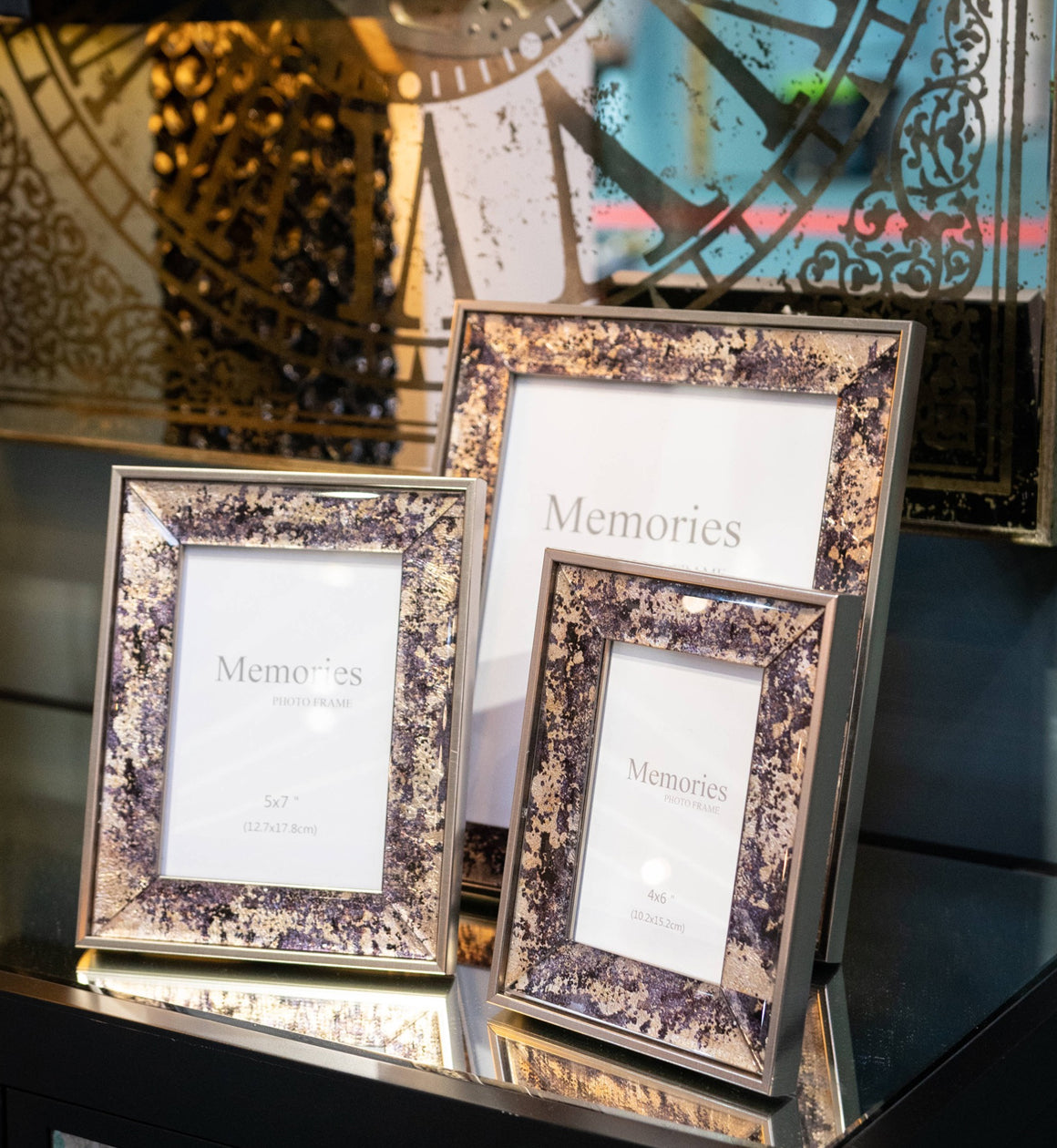 Bronze Metallic Photo Frame