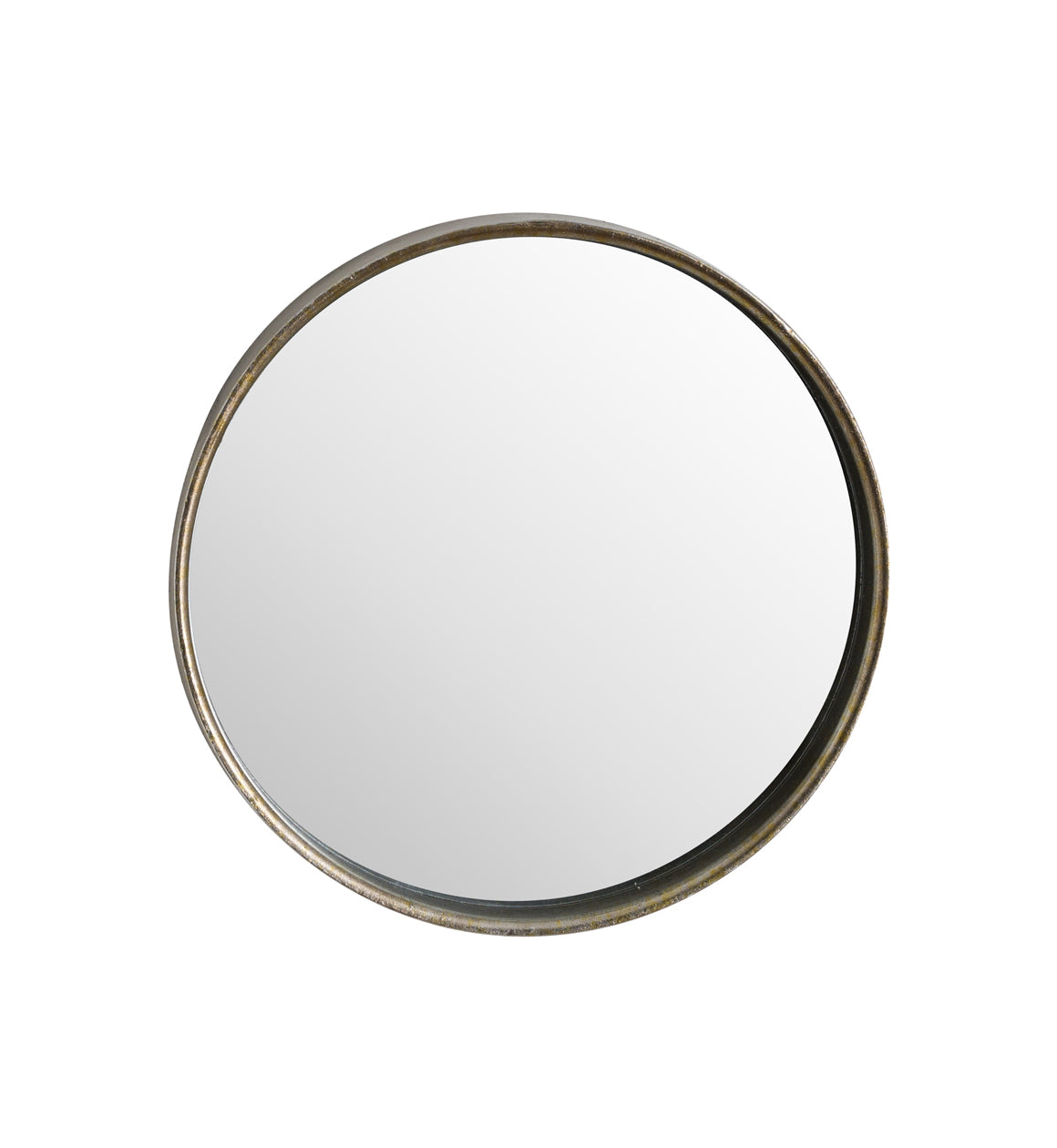 Bronze Round Wall Mirror