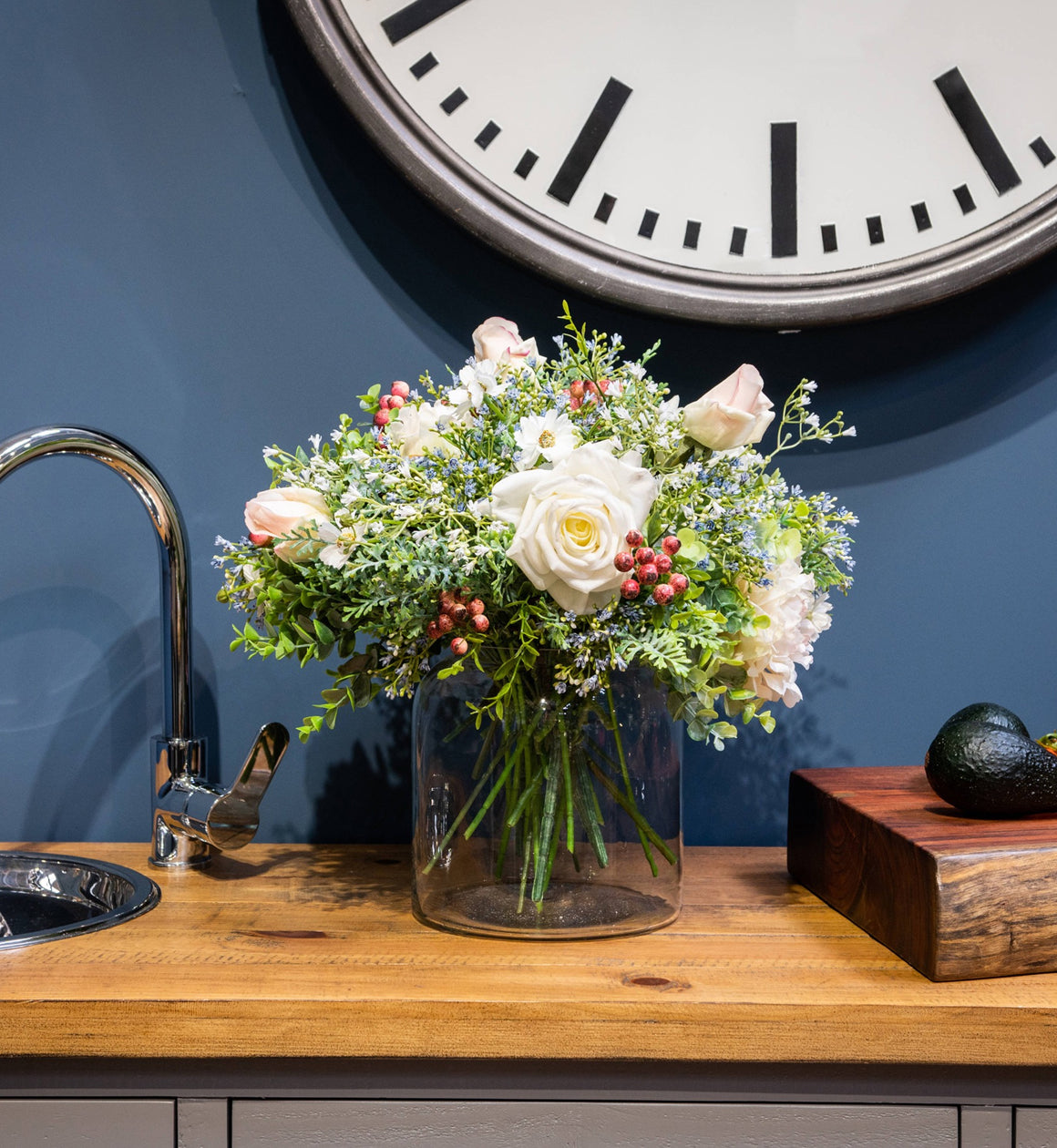 Clear Glass Vase