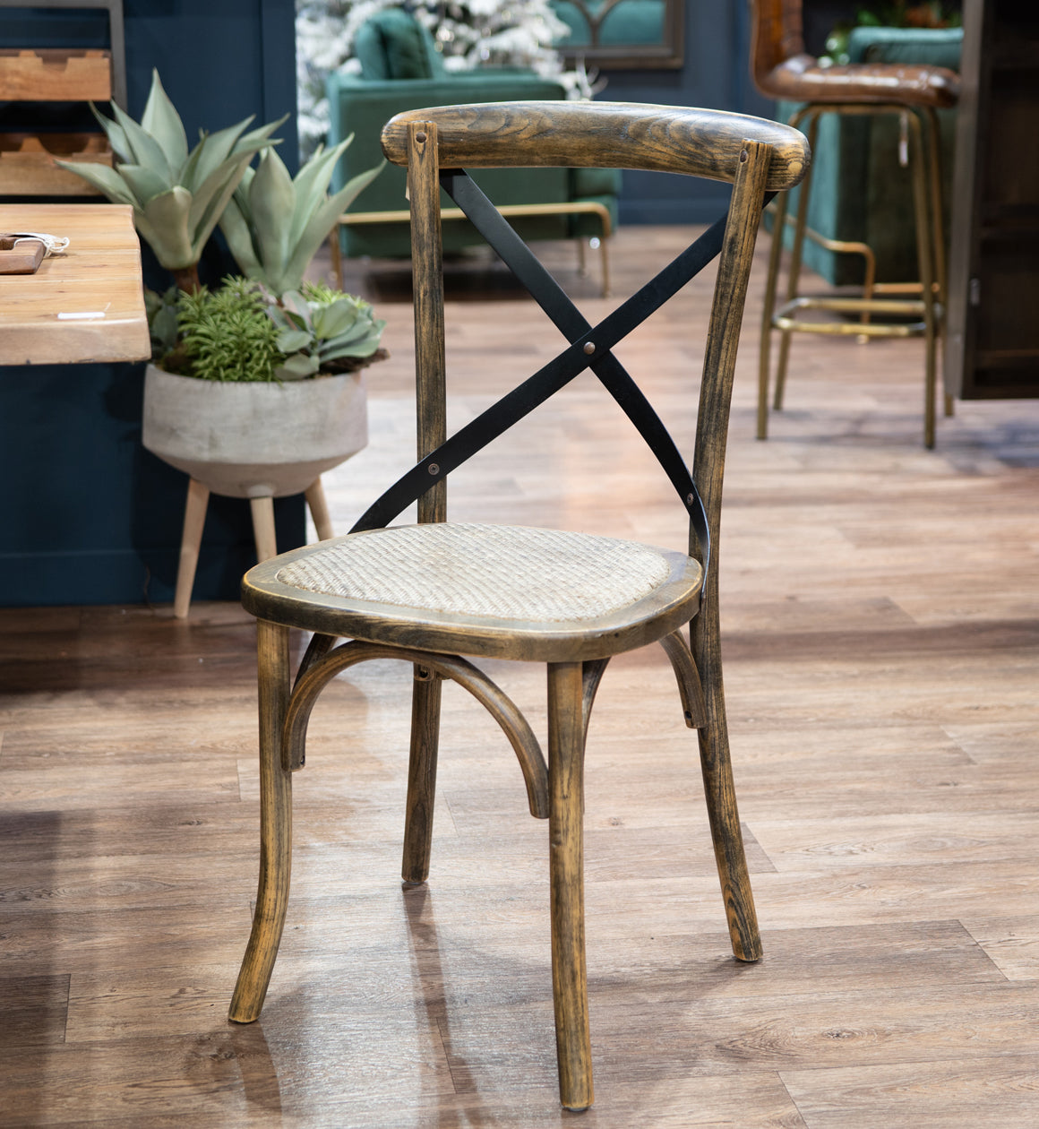 Criss Cross Back Dining Chair