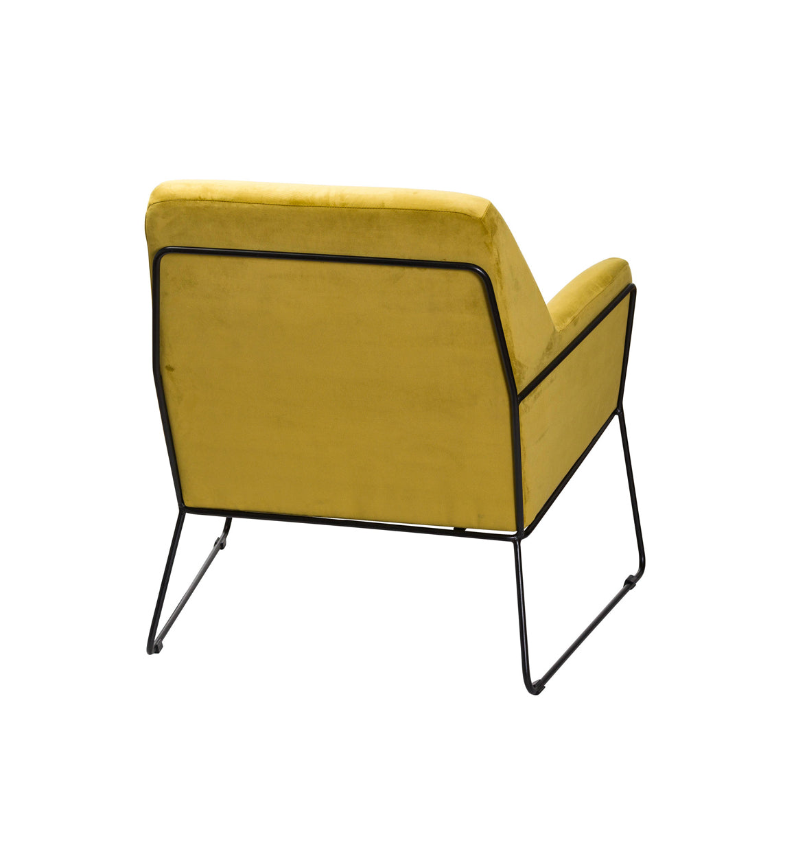 Frame Velvet Armchair