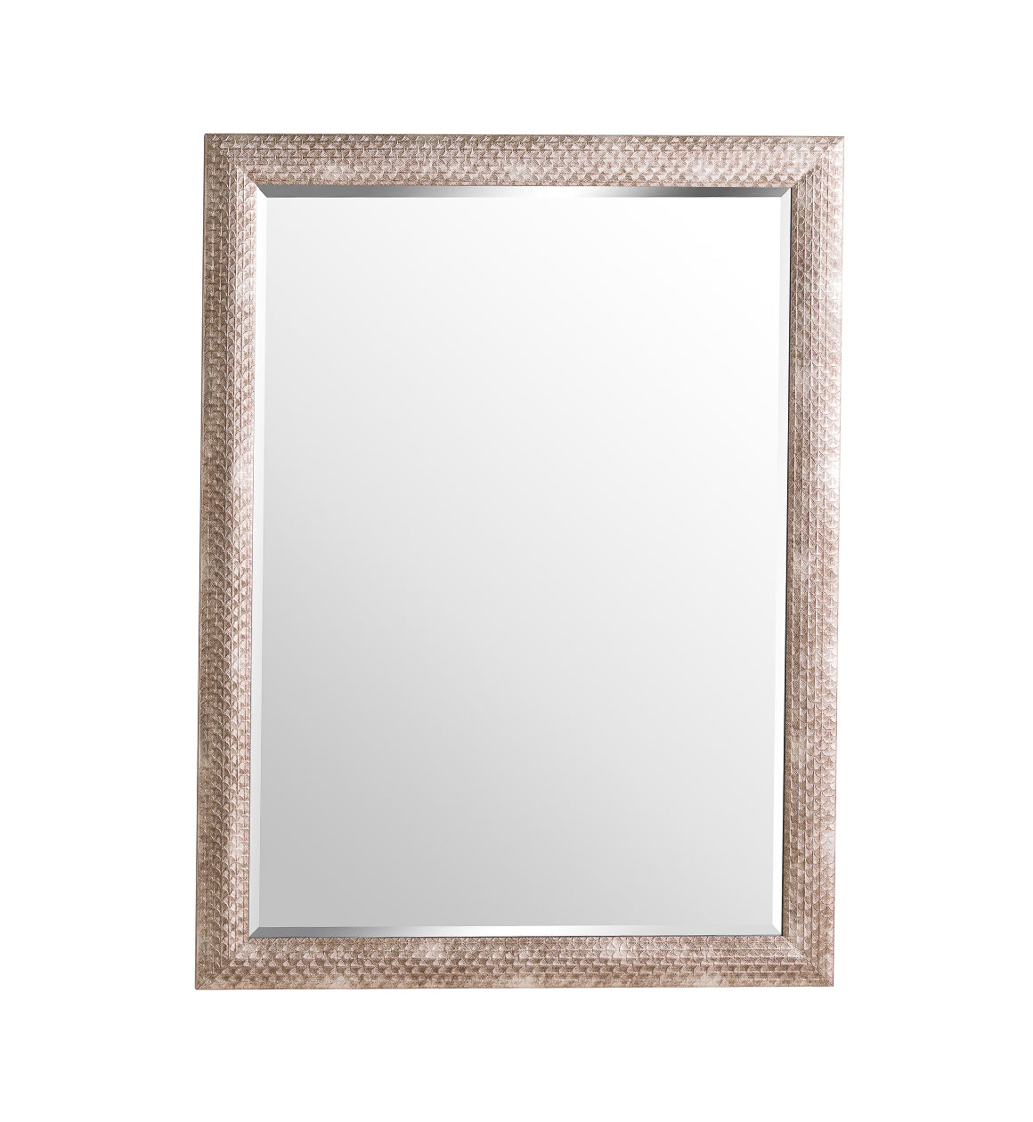 Large Antique Gold Patterned Mirror