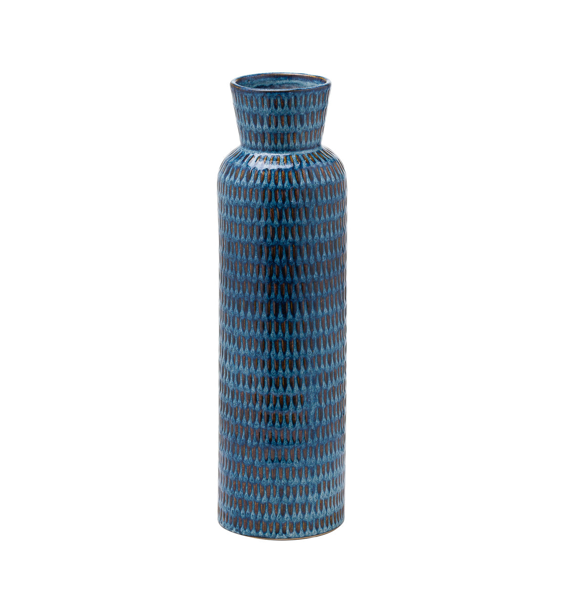 Large Flute Ceramic Vase