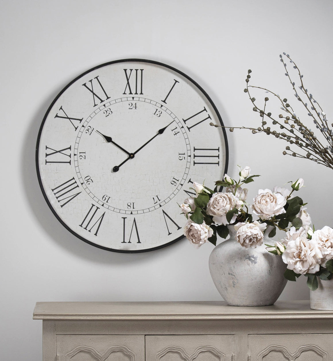Large Station Wall Clock