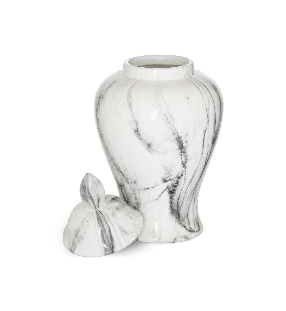 Marble Ginger Jar