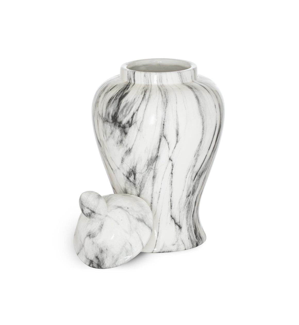 Marble Ginger Jar