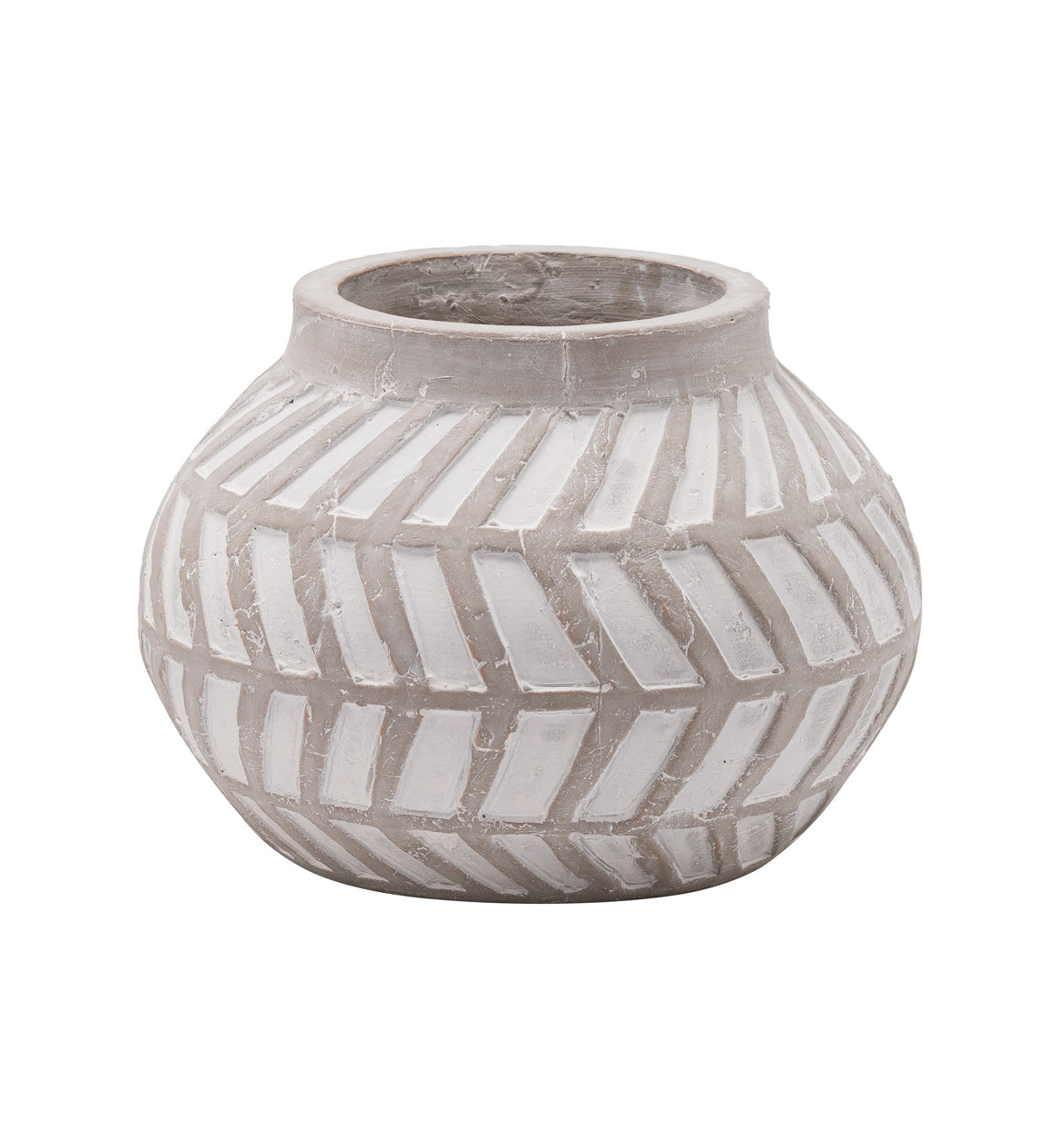 Natural Geometric Stone Planter