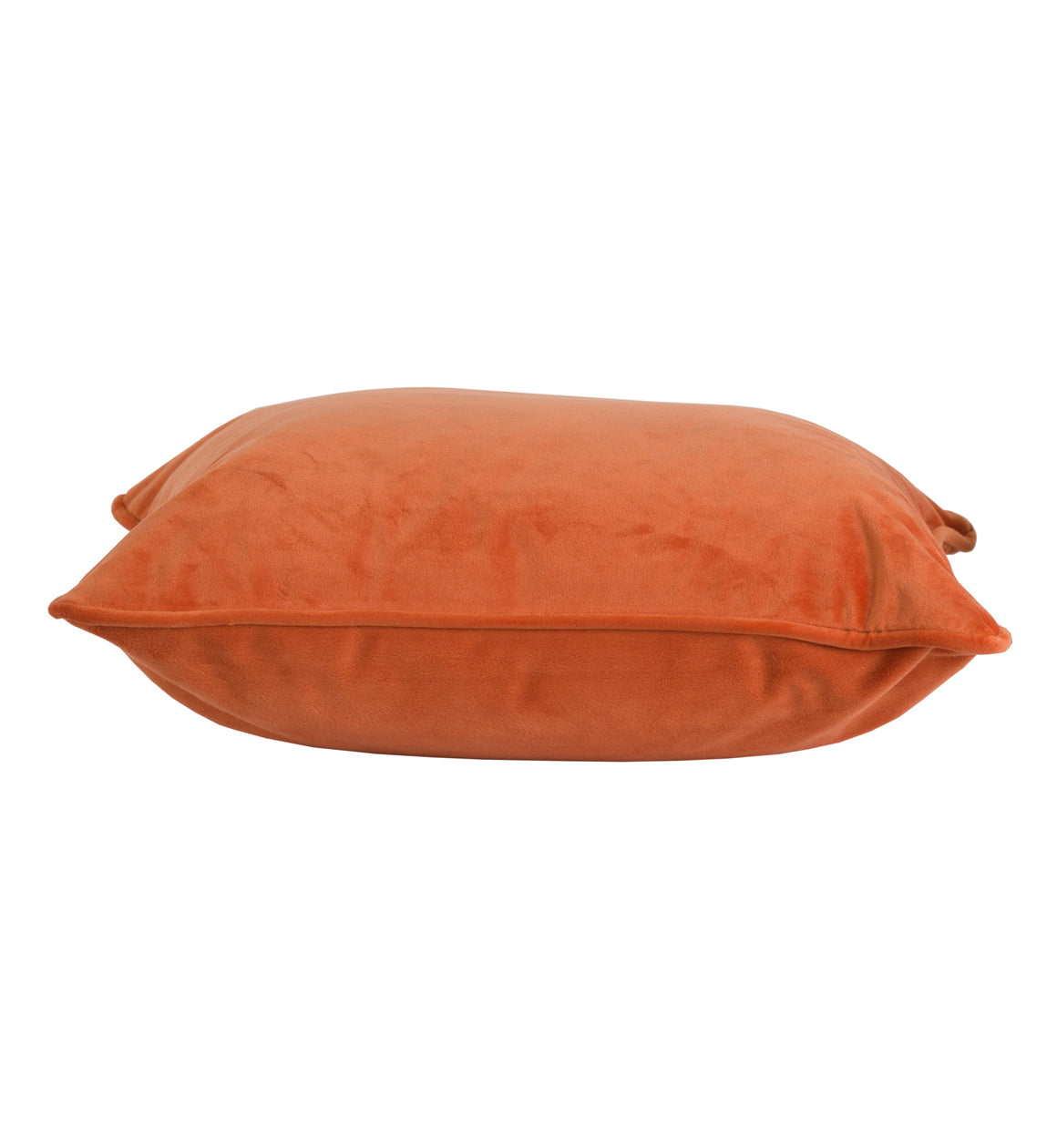 Orange Velvet Cushion
