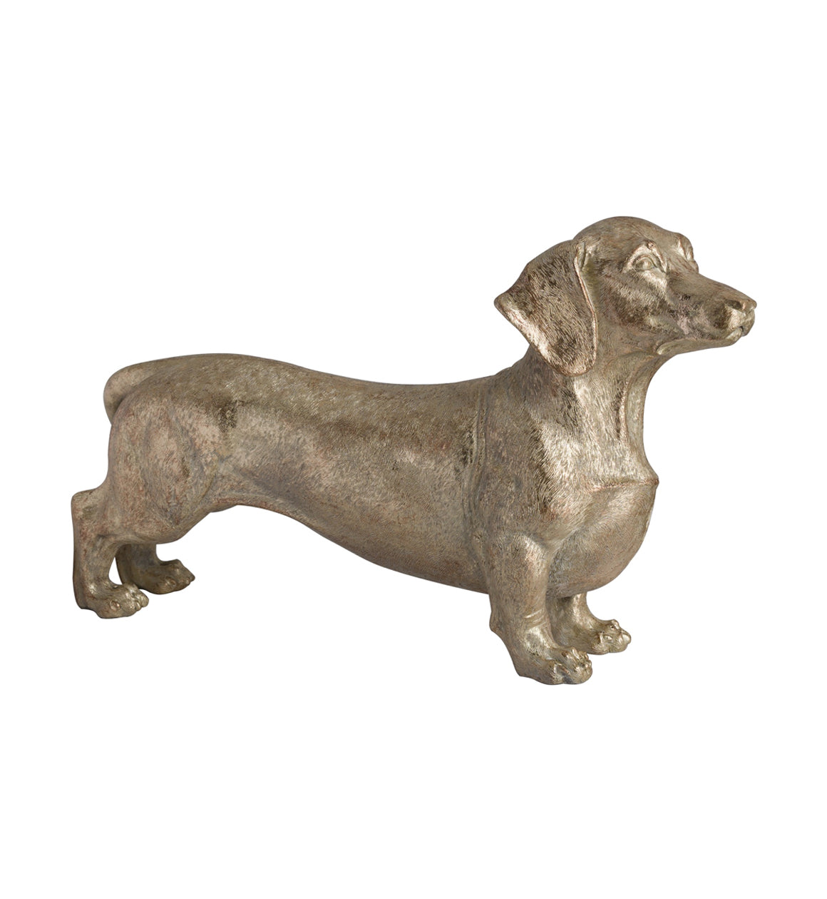 Stan The Sausage Dog Gold Ornament