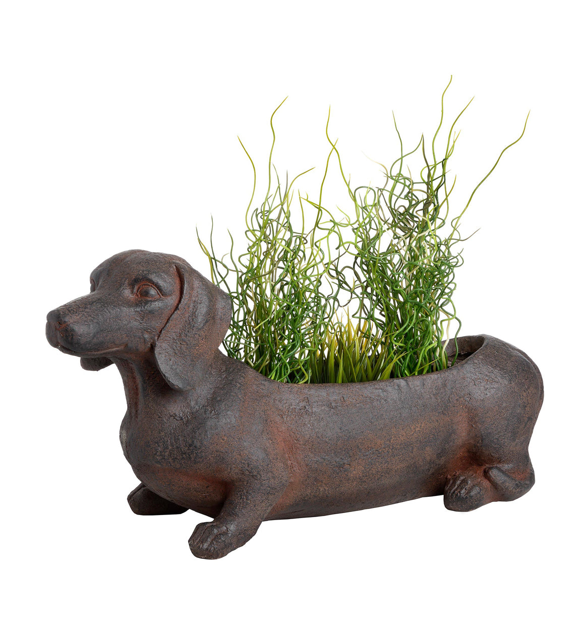 Stan The Sausage Dog Rustic Planter
