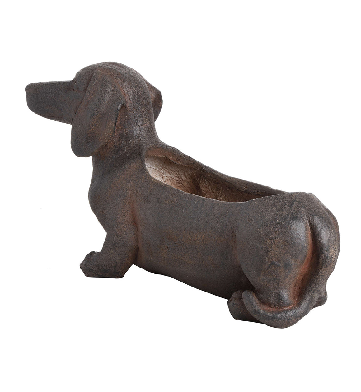Stan The Sausage Dog Rustic Planter