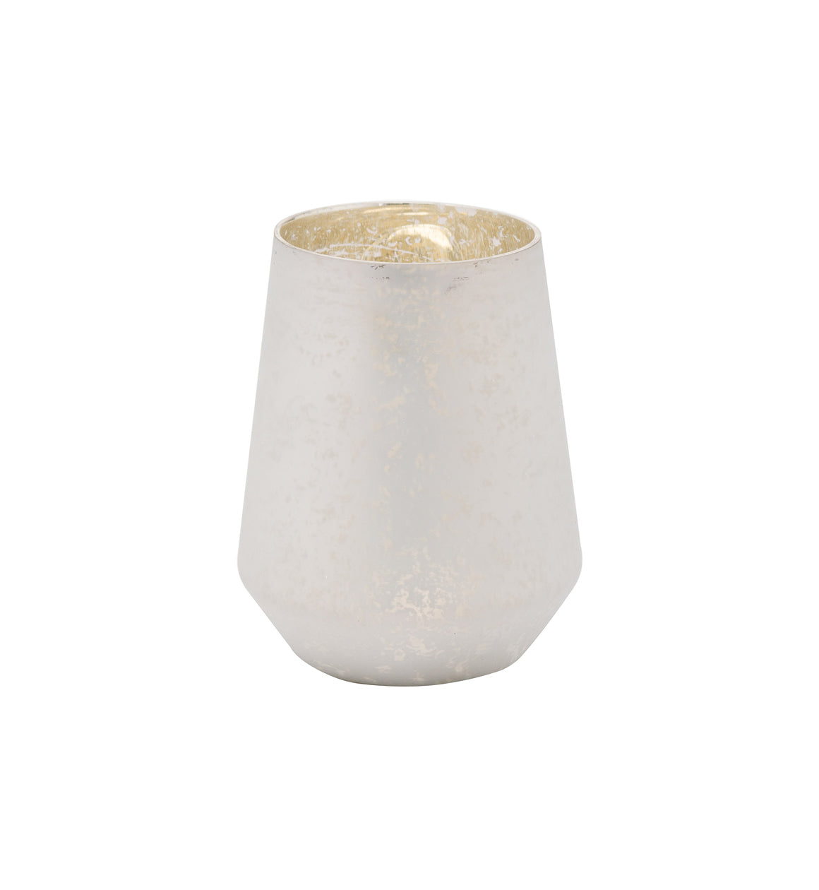 White Etched Tealight Holder